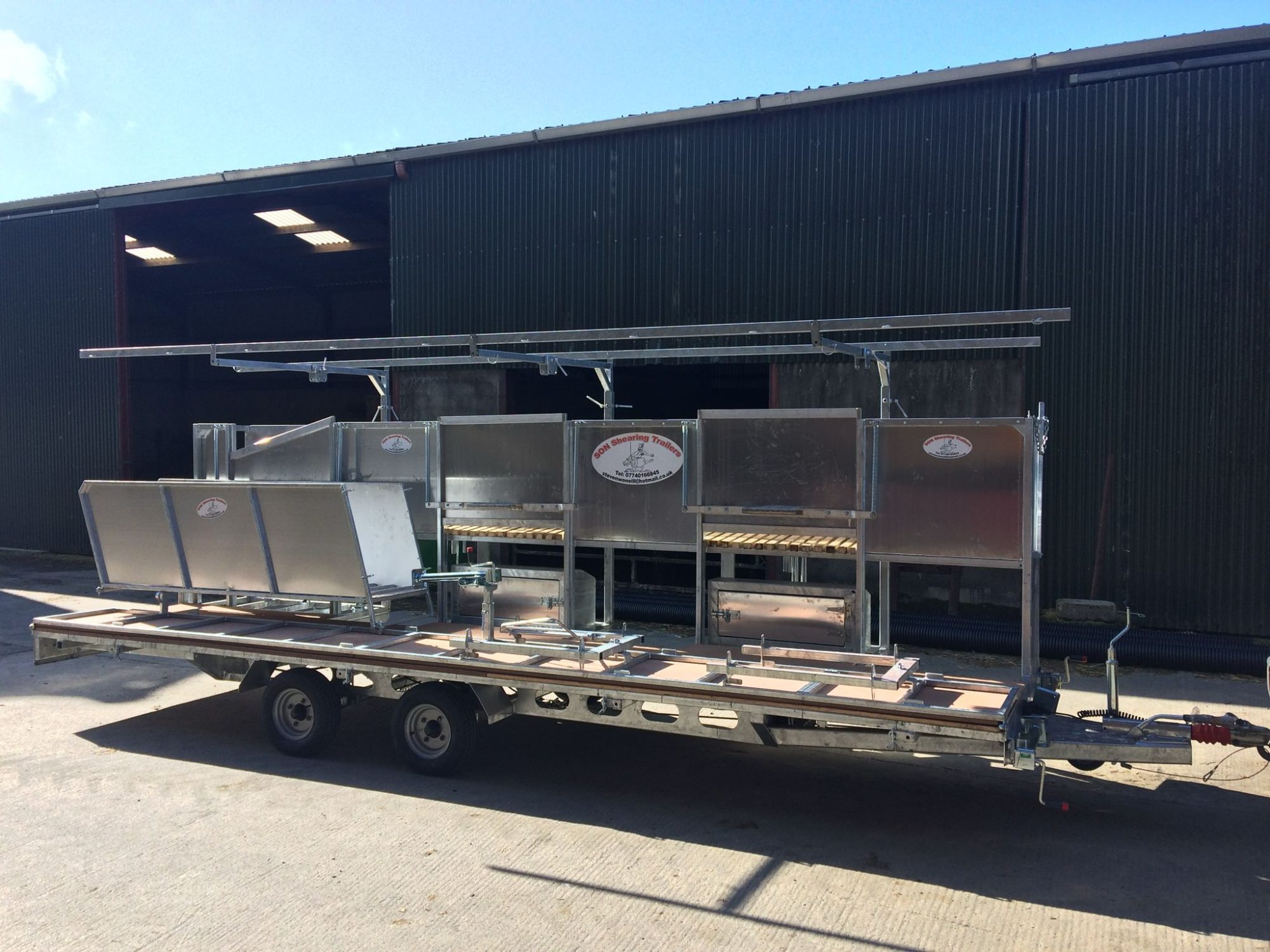 shearing trailer